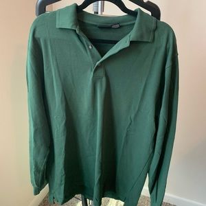 Long sleeve polo
